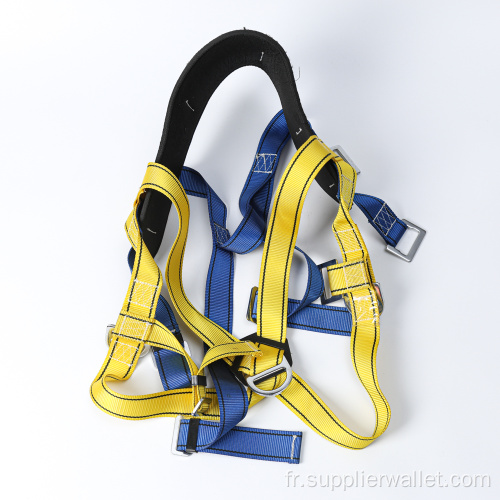 Sécurité Full Body Harness Double Lanyard